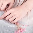 Pulseira de Prata 925 Feminina Estilo Charm Bracelet